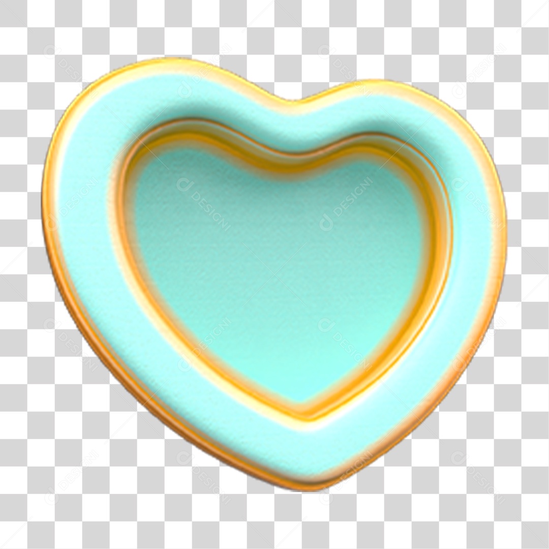 Coração Junino PNG Transparente