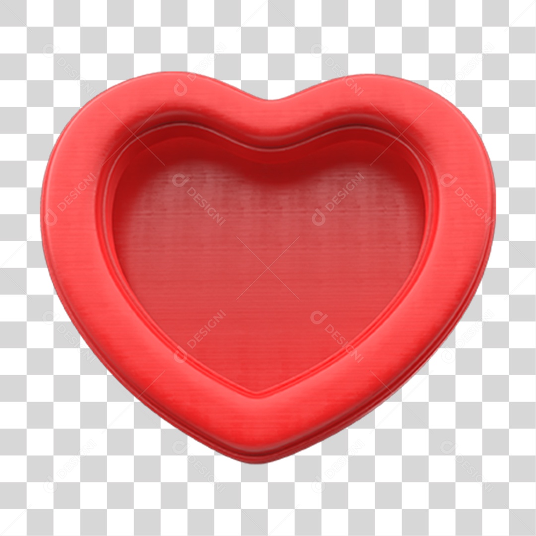 Coração Junino PNG Transparente