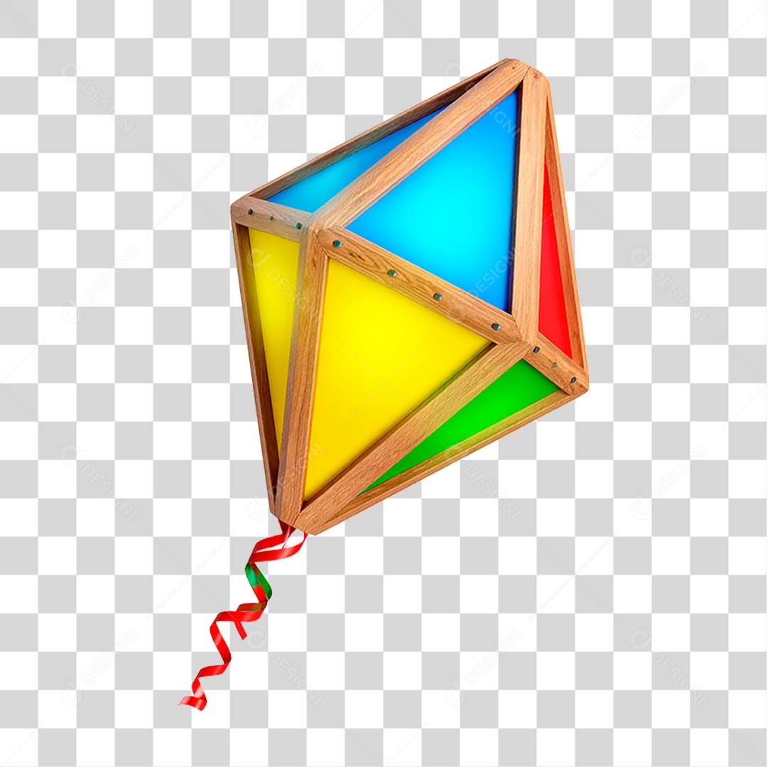 Balão de Festa Junina PNG Transparente