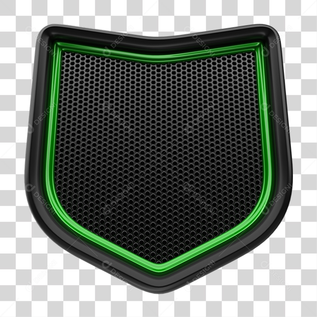 Painel de Metal com Neon PNG Transparente