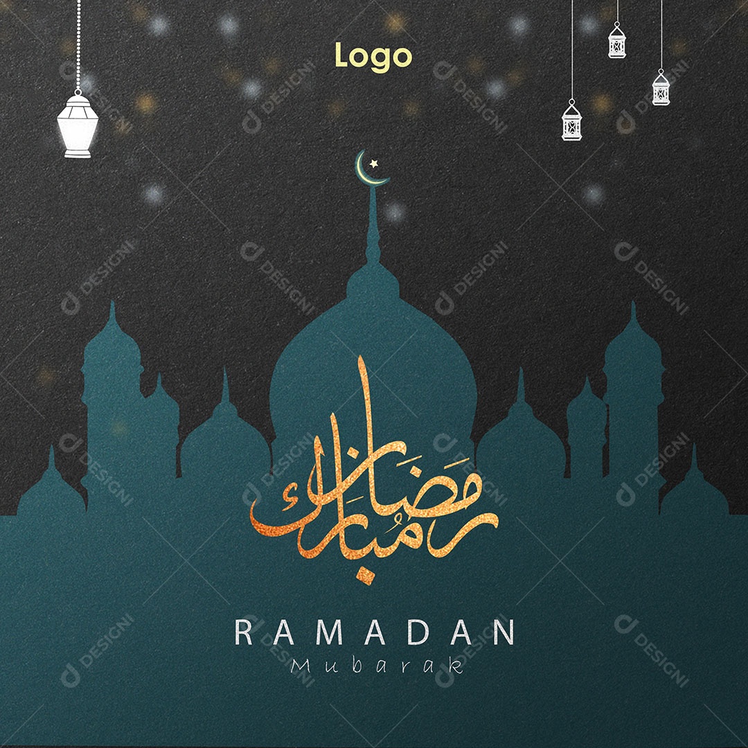 Social Media Ramadan Mubarak PSD Editável