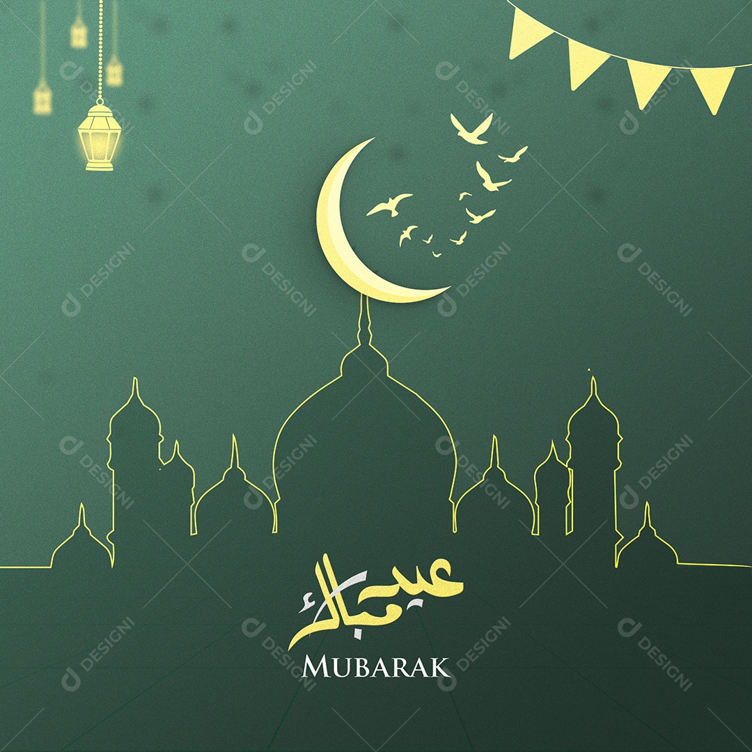 Social Media Ramadan Mubarak PSD Editável