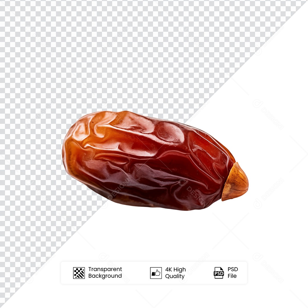 Elemeno 3D Tâmara para Composição PSD