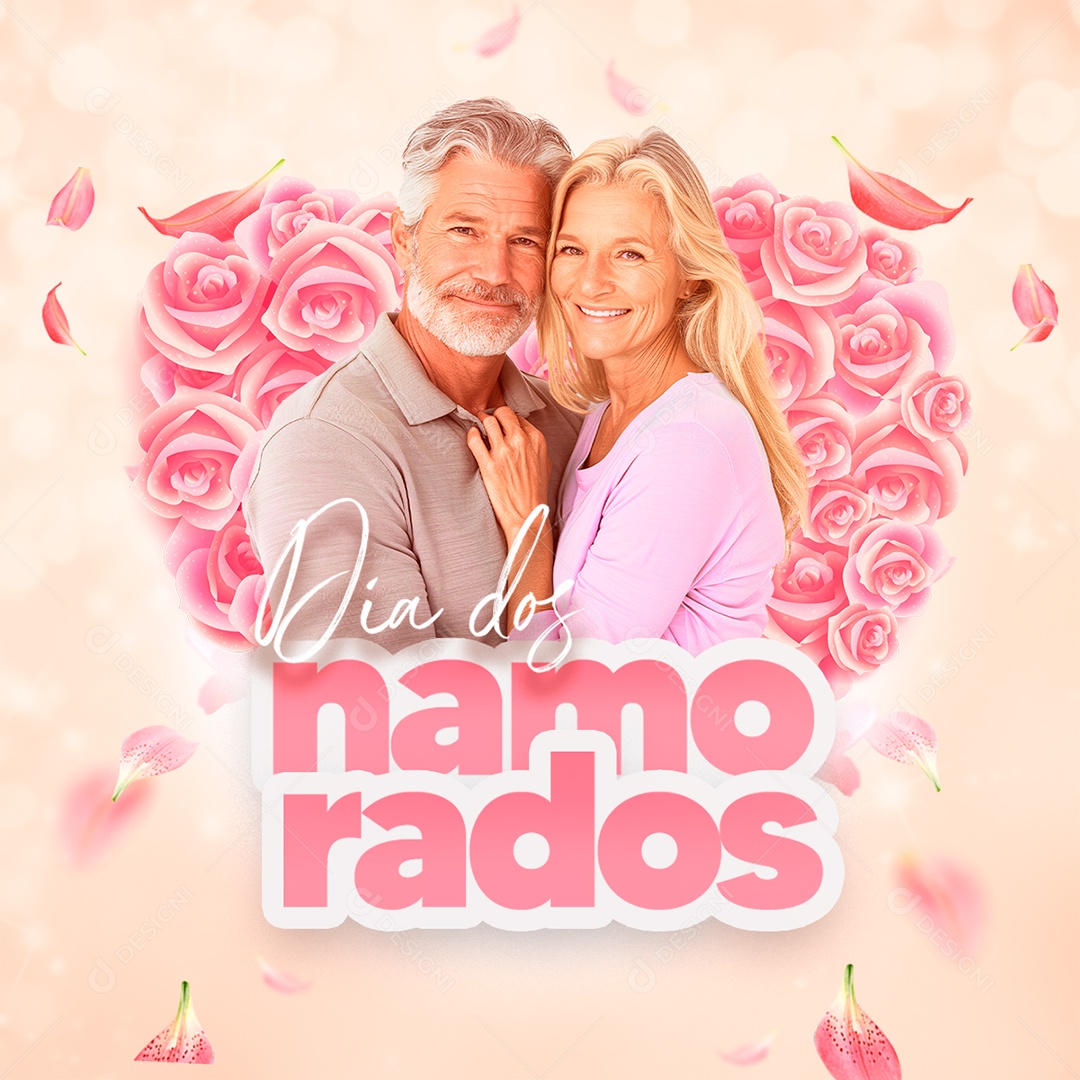 Dia dos Namorados 12 de Junho Social Media PSD Editável