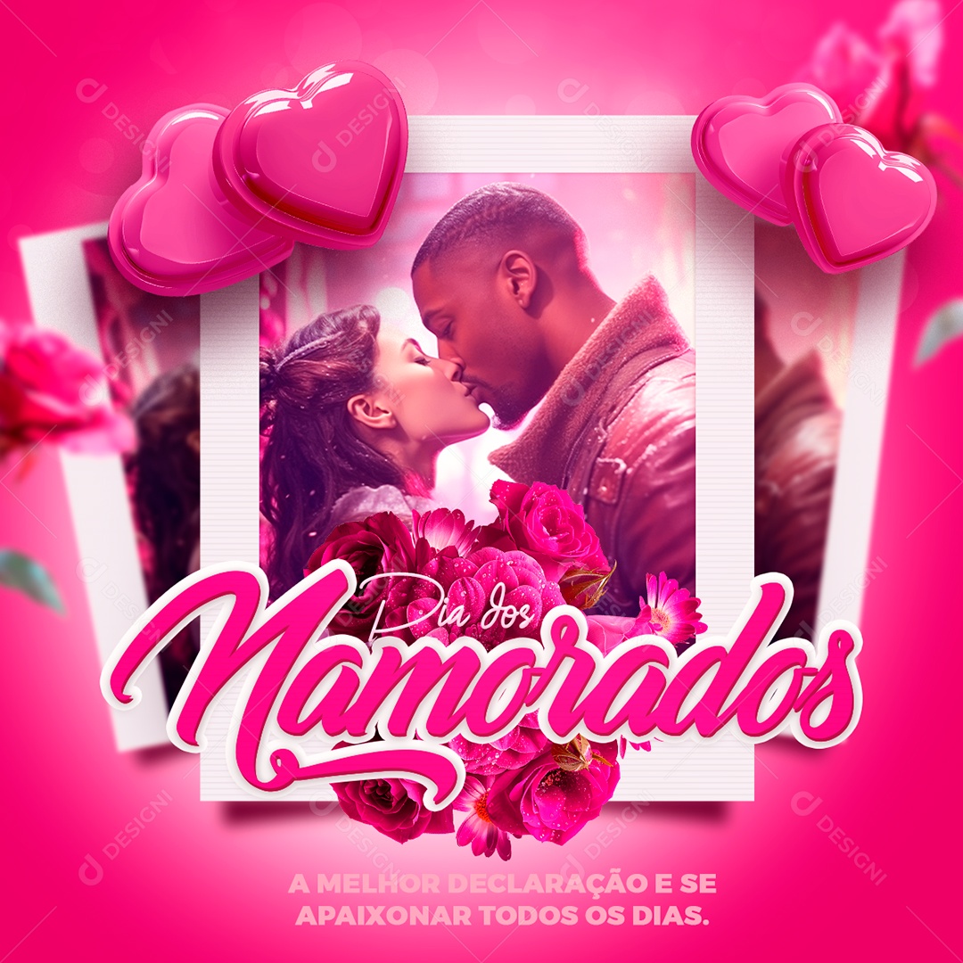 Dia dos Namorados 12 de Junho Social Media PSD Editável
