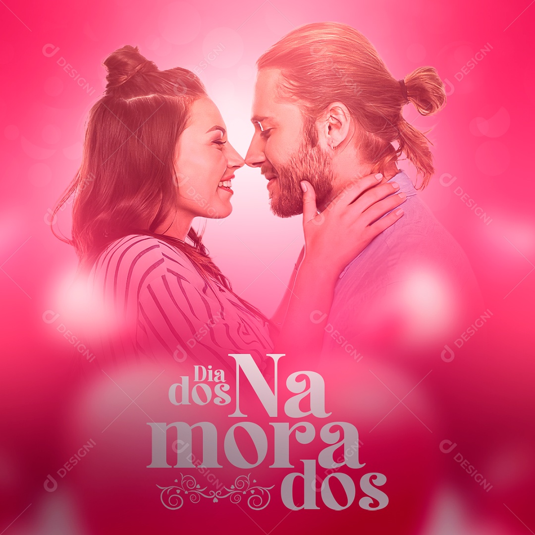 Dia dos Namorados 12 de Junho Social Media PSD Editável