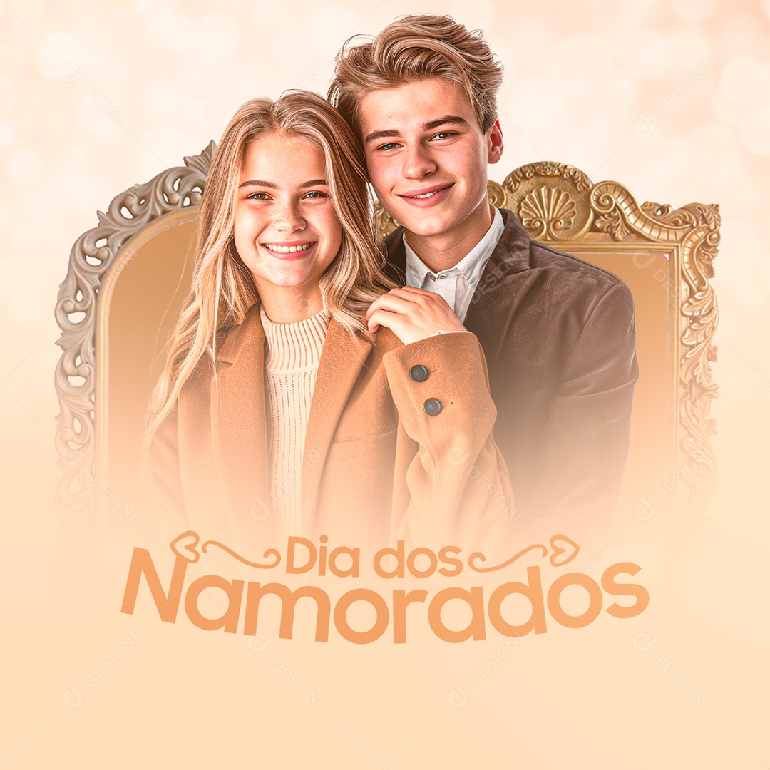 Dia dos Namorados 12 de Junho Social Media PSD Editável