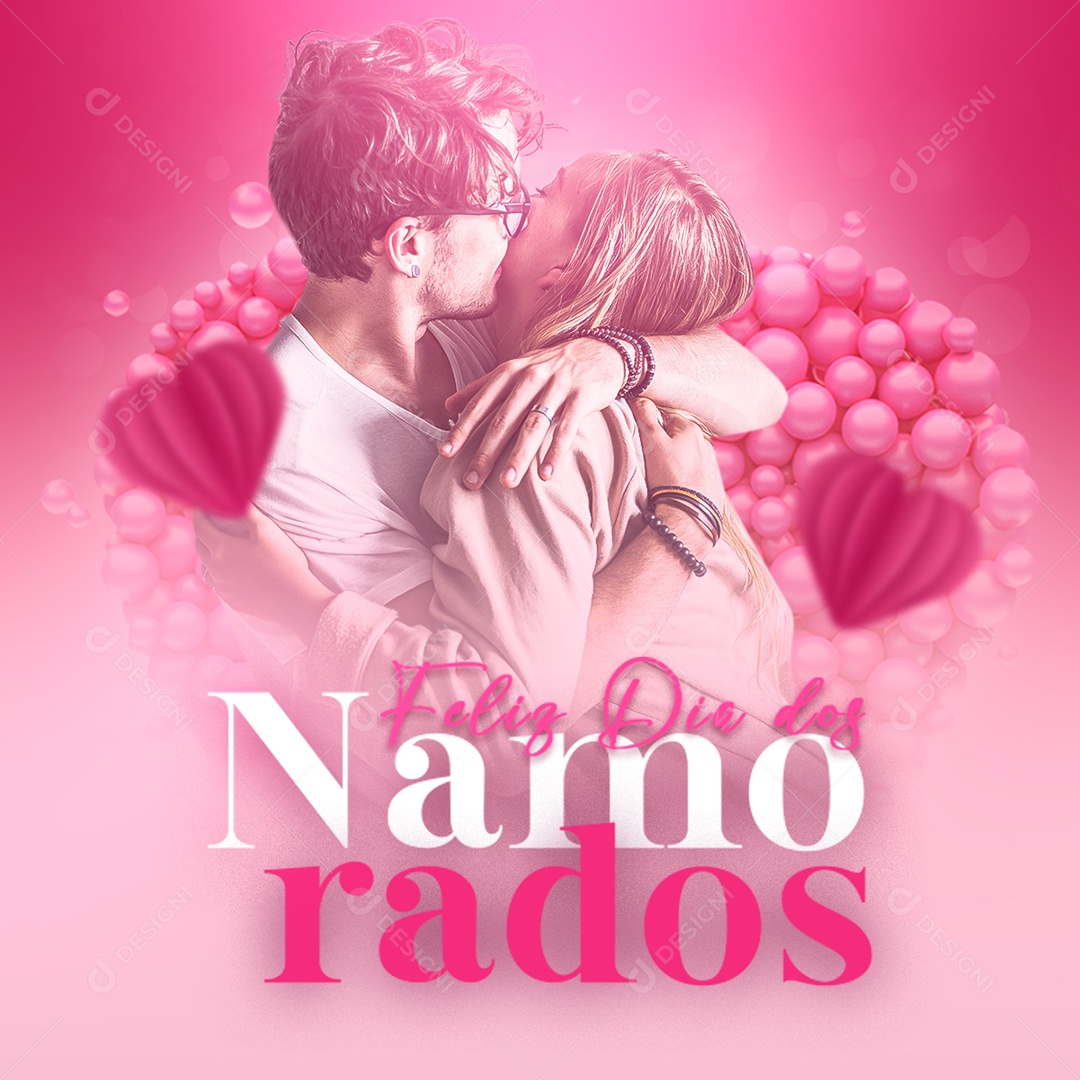 Dia dos Namorados 12 de Junho Social Media PSD Editável