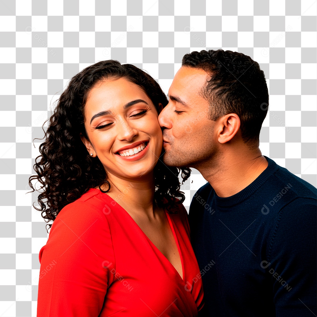 Casal Sorrindo PNG Transparente