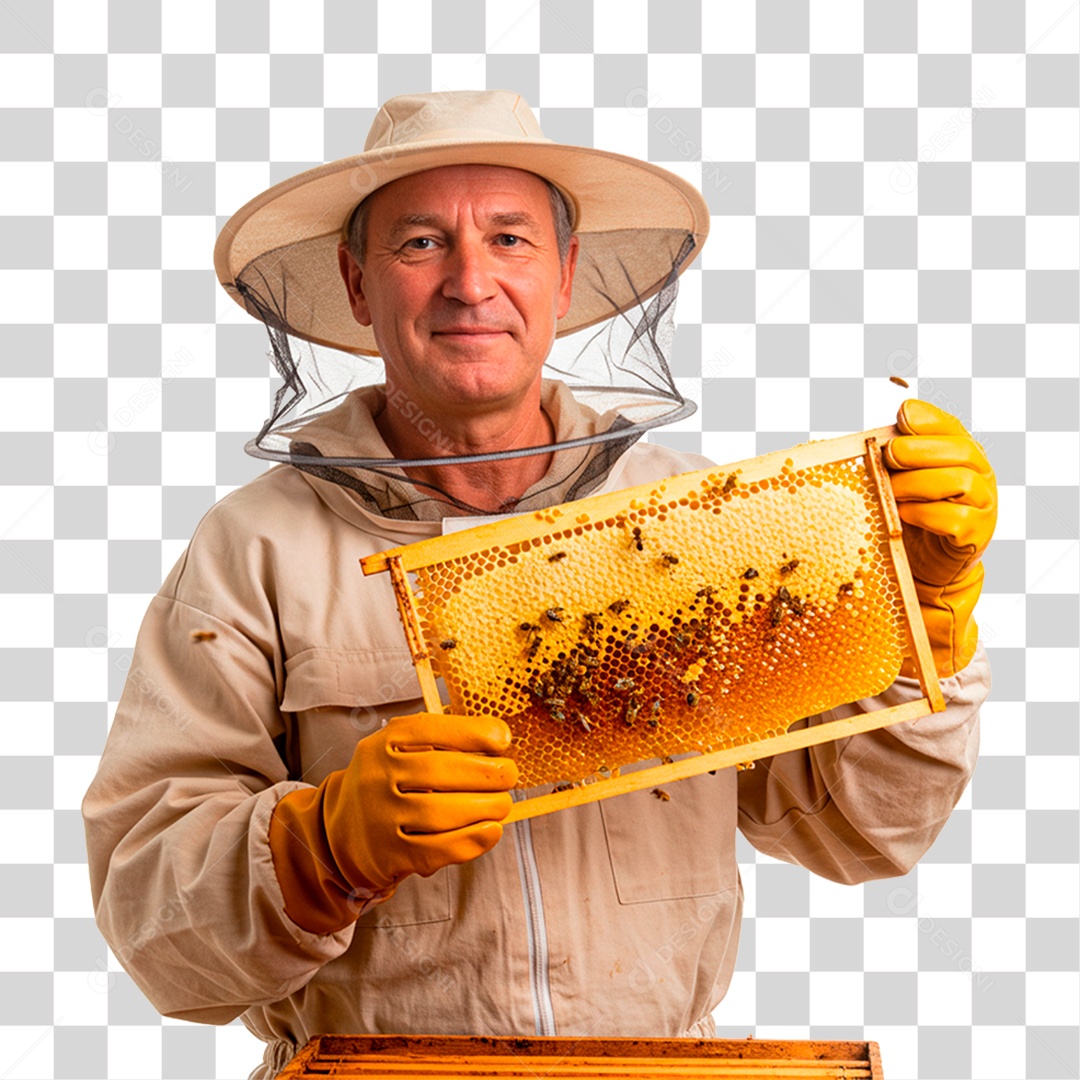 Apicultor PNG Transparente