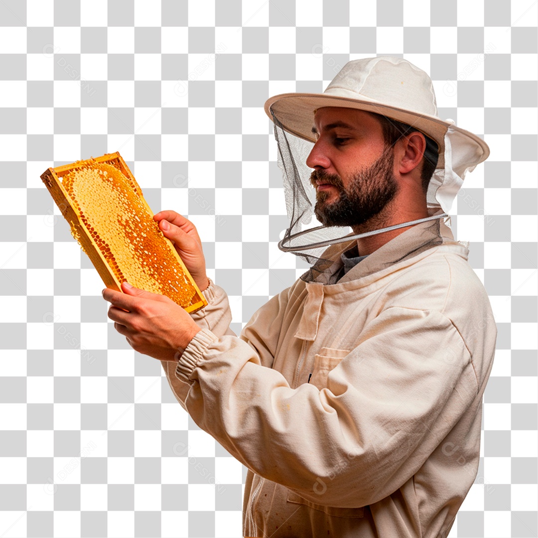 Apicultor PNG Transparente