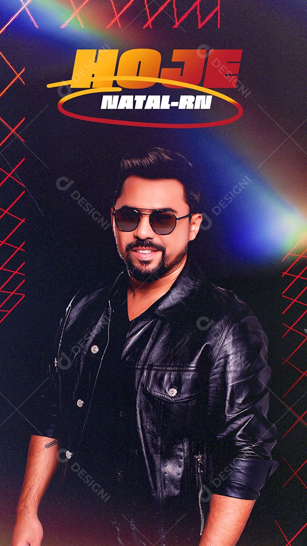 Story Flyer Agenda Hoje Social Media PSD Editável