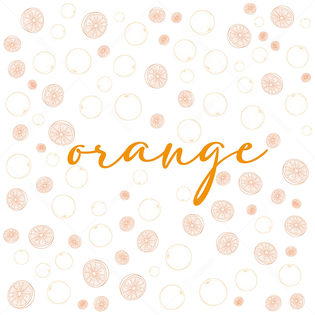 Fundo de Laranjas Ilustração Vetor EPS