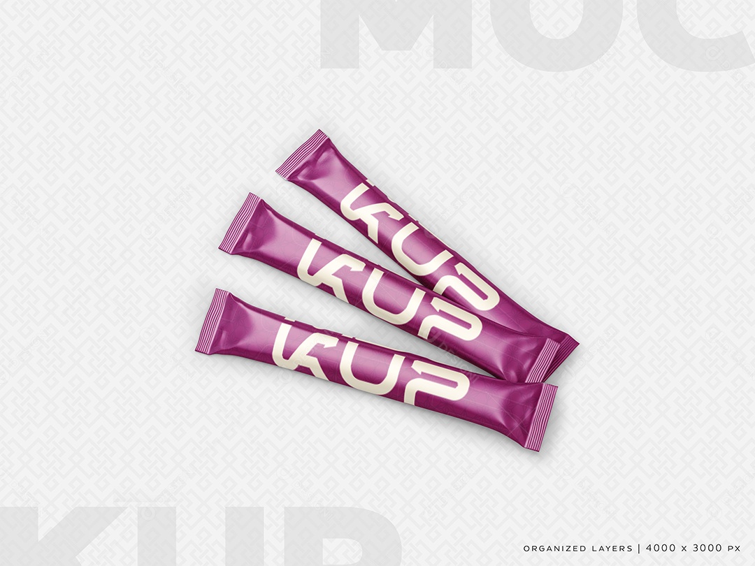 Três Suplementos Mockup PSD Editável