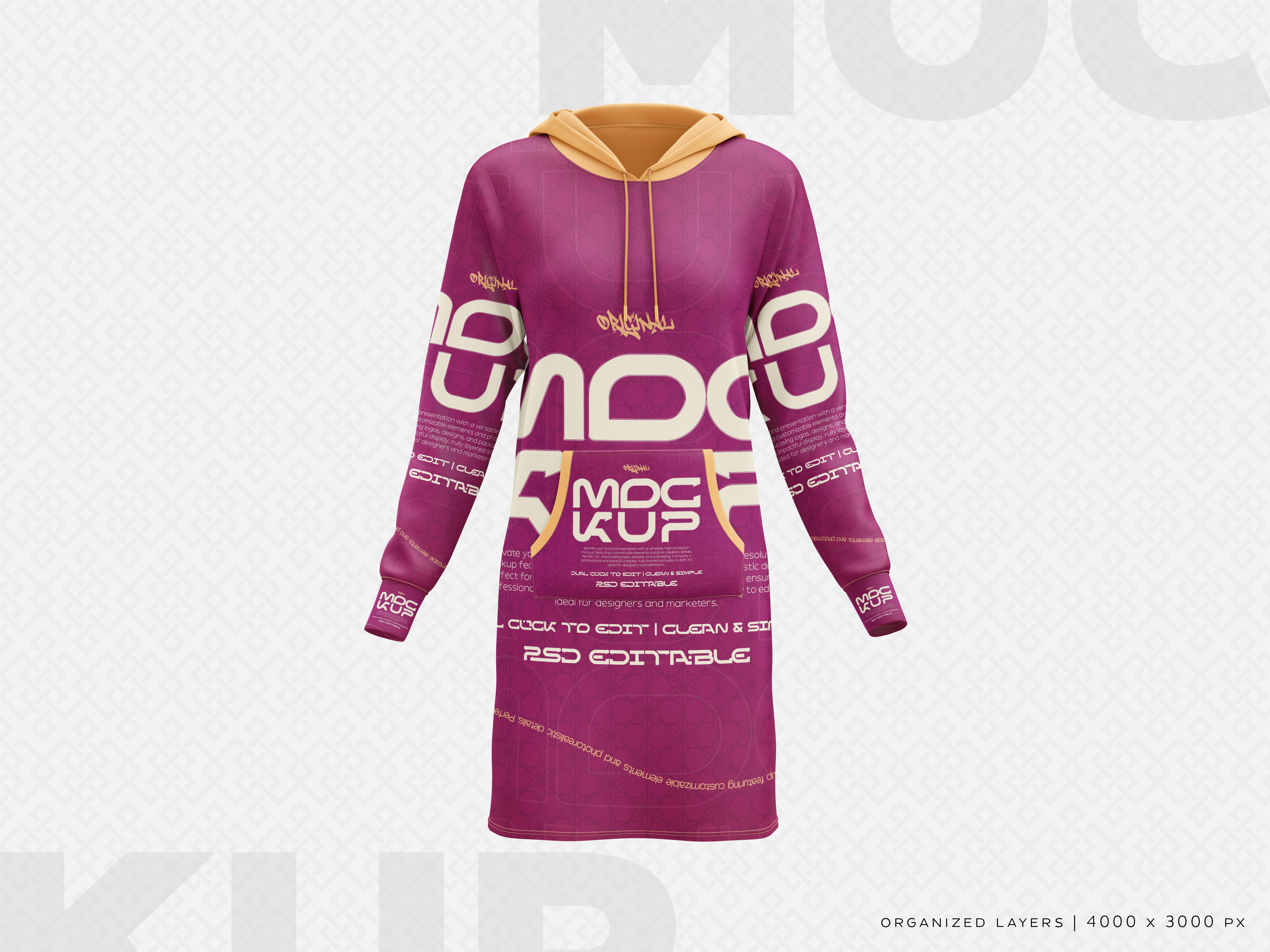 Mockup de Vestido PSD Editável