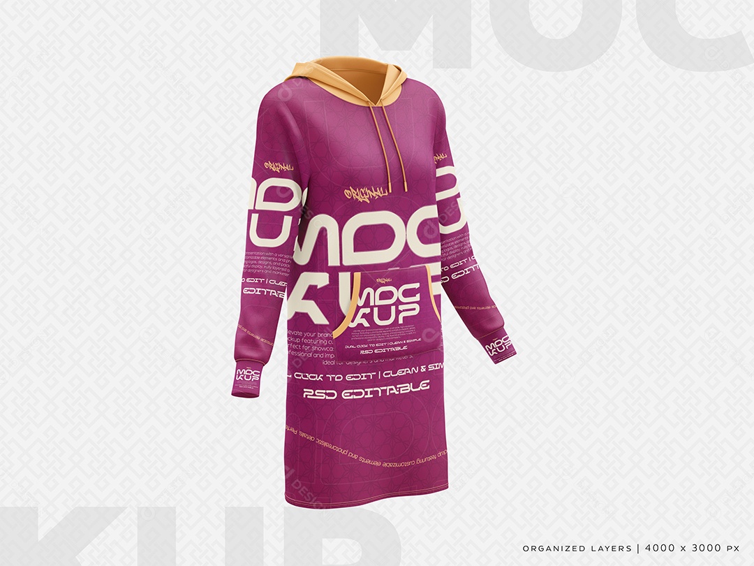 Mockup de Vestido PSD Editável