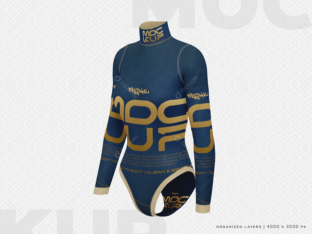 Mockup de Bory Feminino PSD Editável