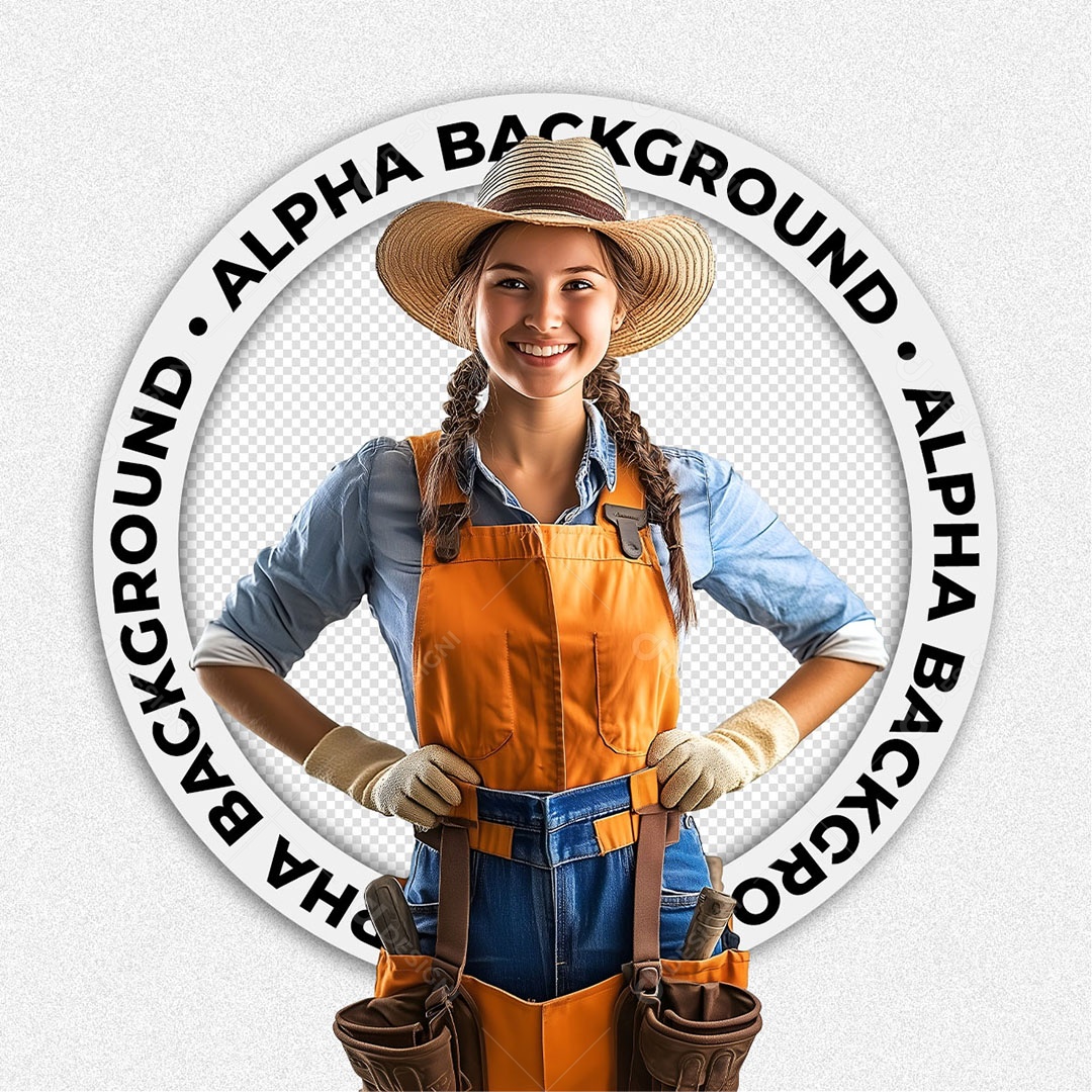 Personagem 3D Mulher Para Composição PSD