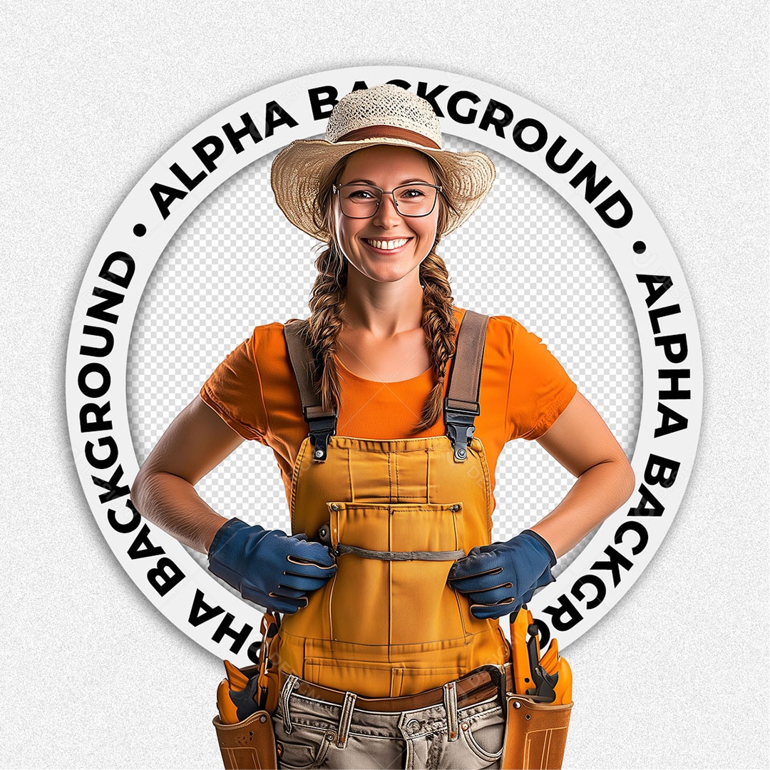 Personagem 3D Mulher Para Composição PSD