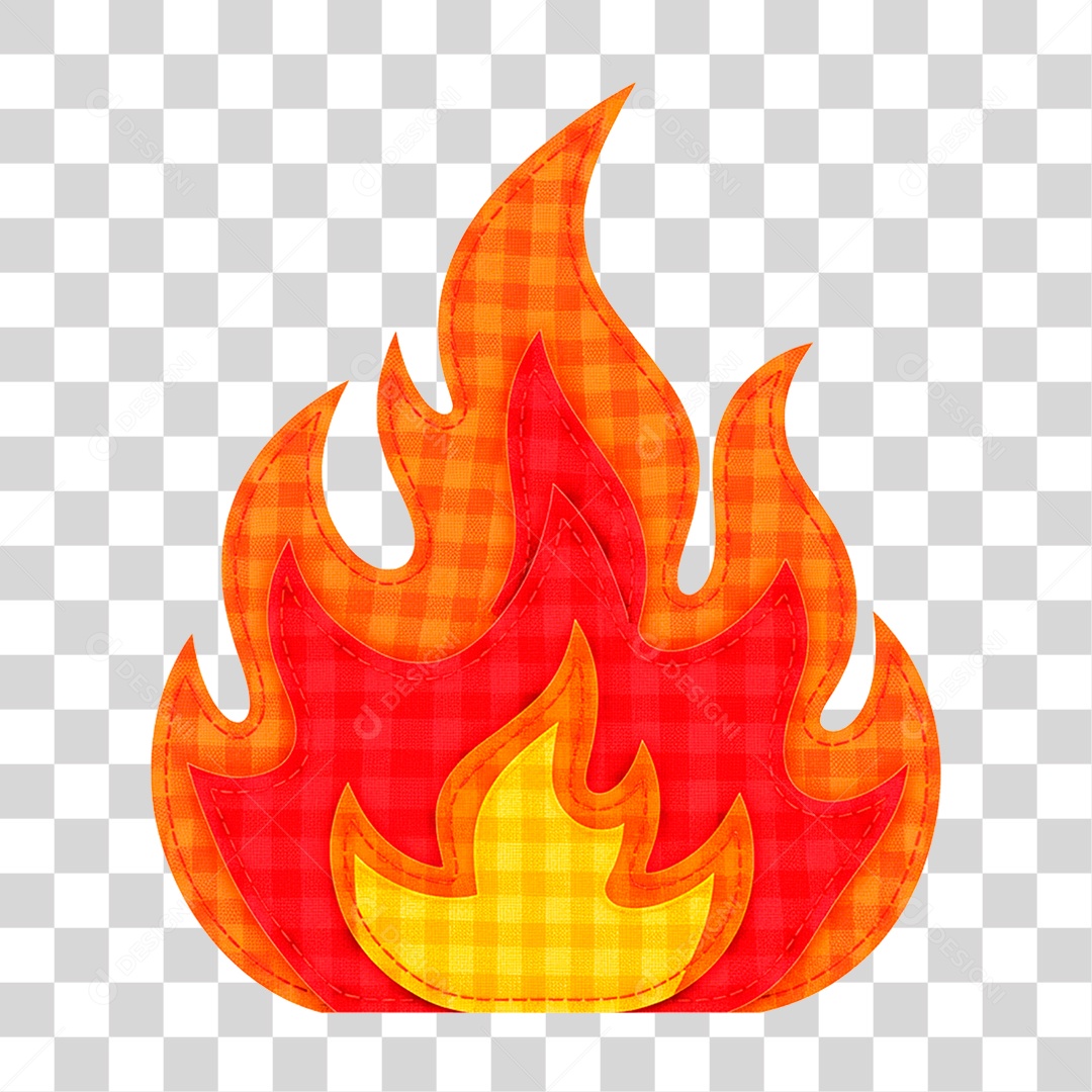 Fogueira de Enfeite PNG Transparente