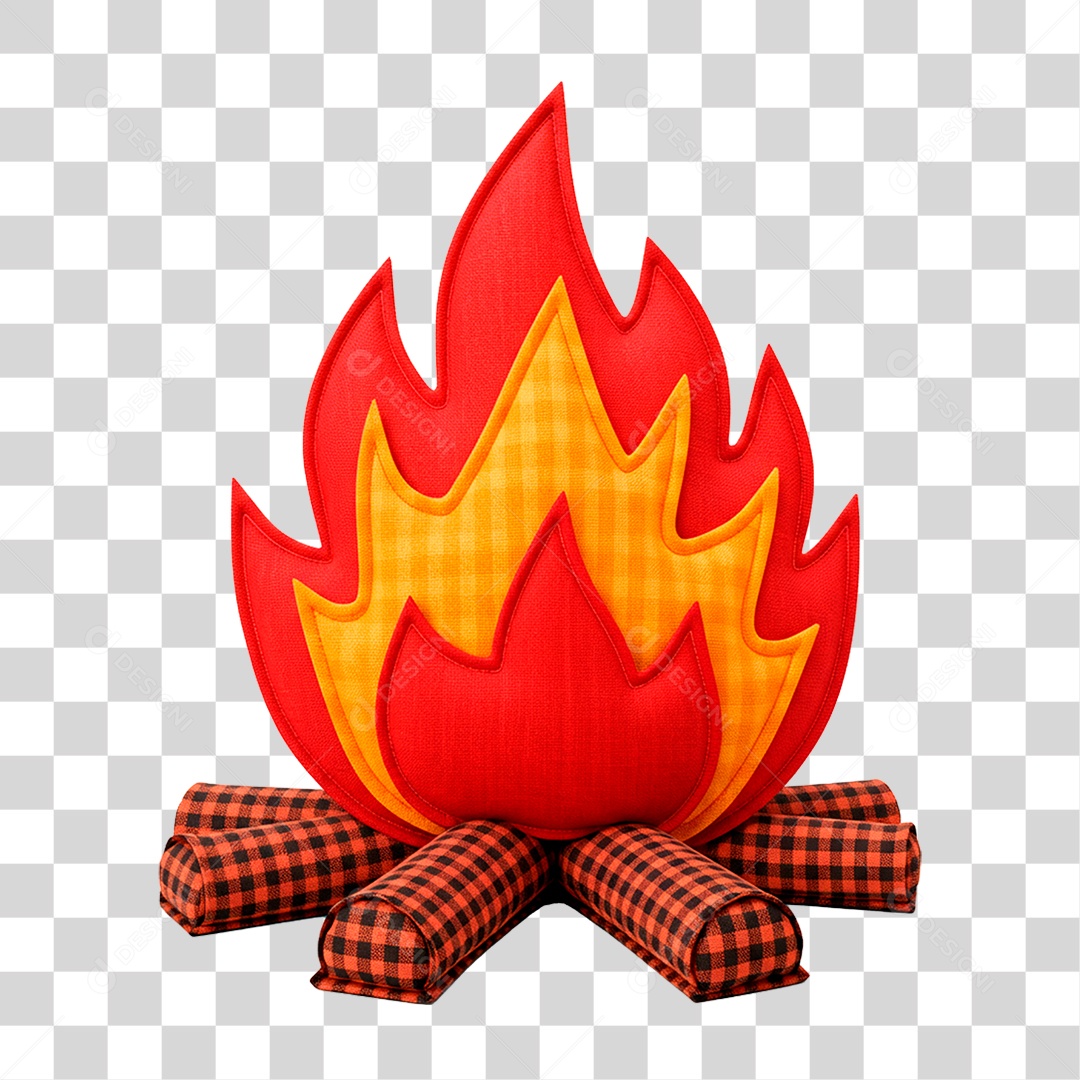 Fogueira de Enfeite PNG Transparente