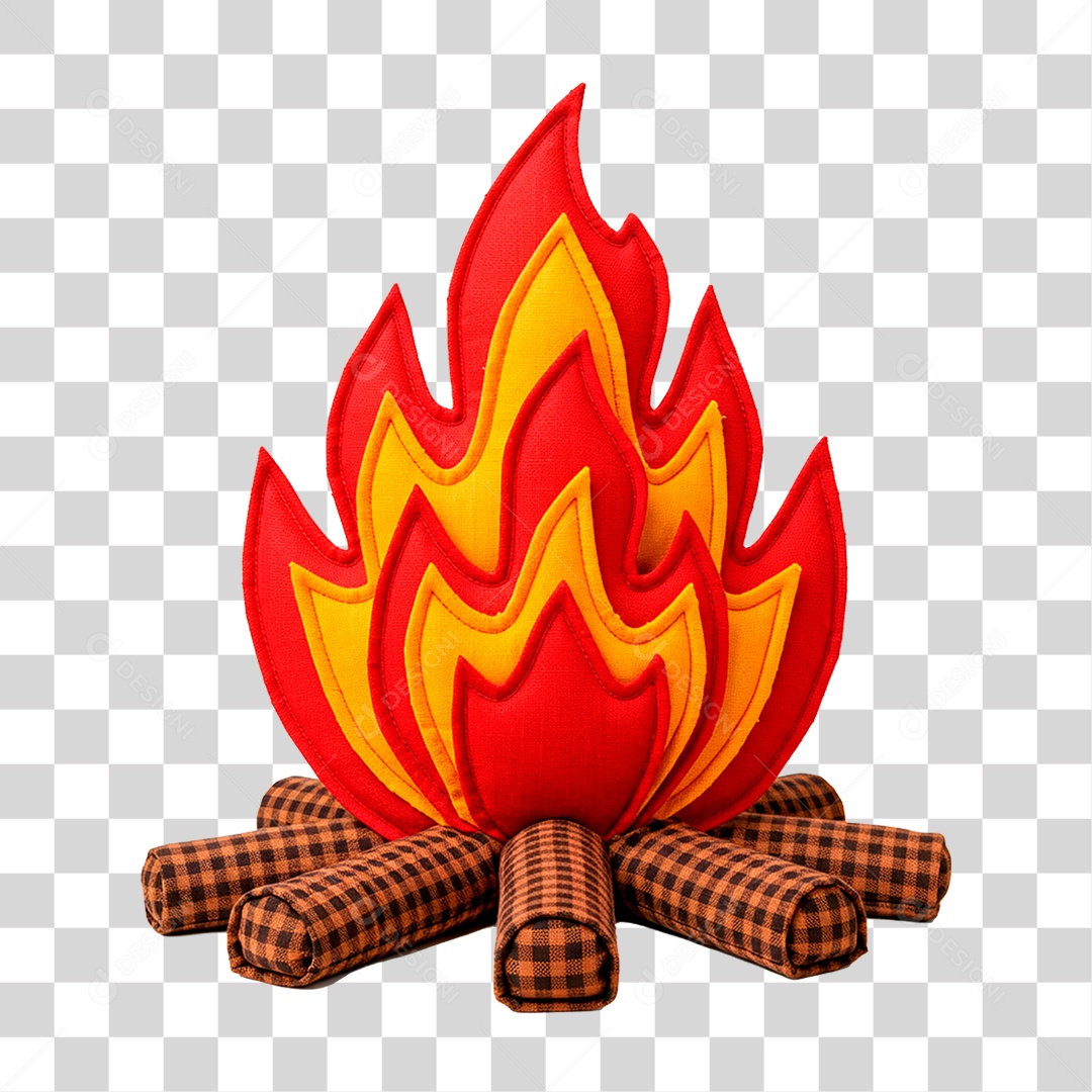 Fogueira de Enfeite PNG Transparente