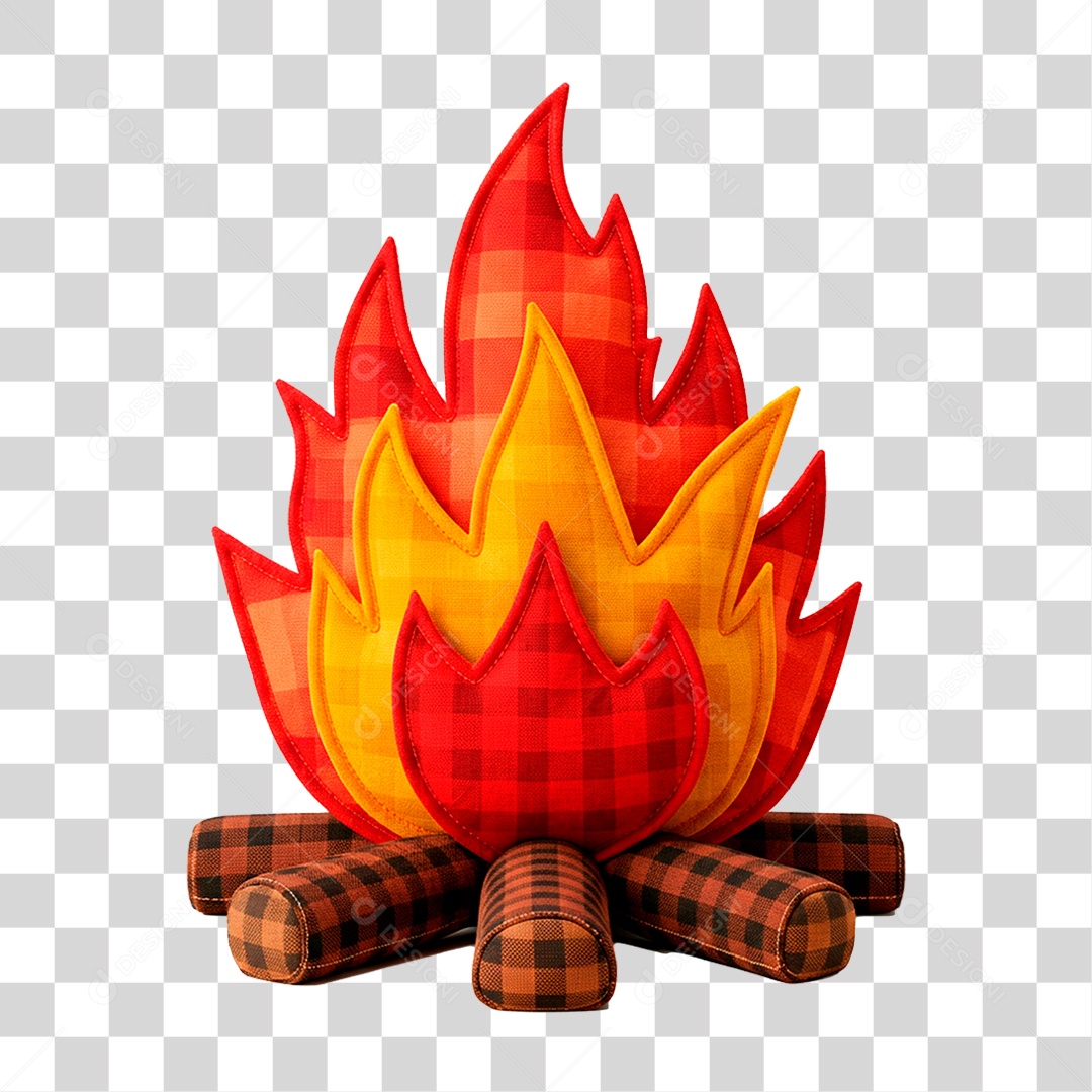 Fogueira de Enfeite PNG Transparente