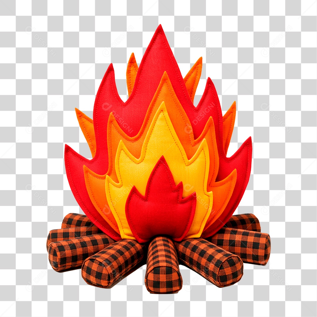 Fogueira de Enfeite PNG Transparente