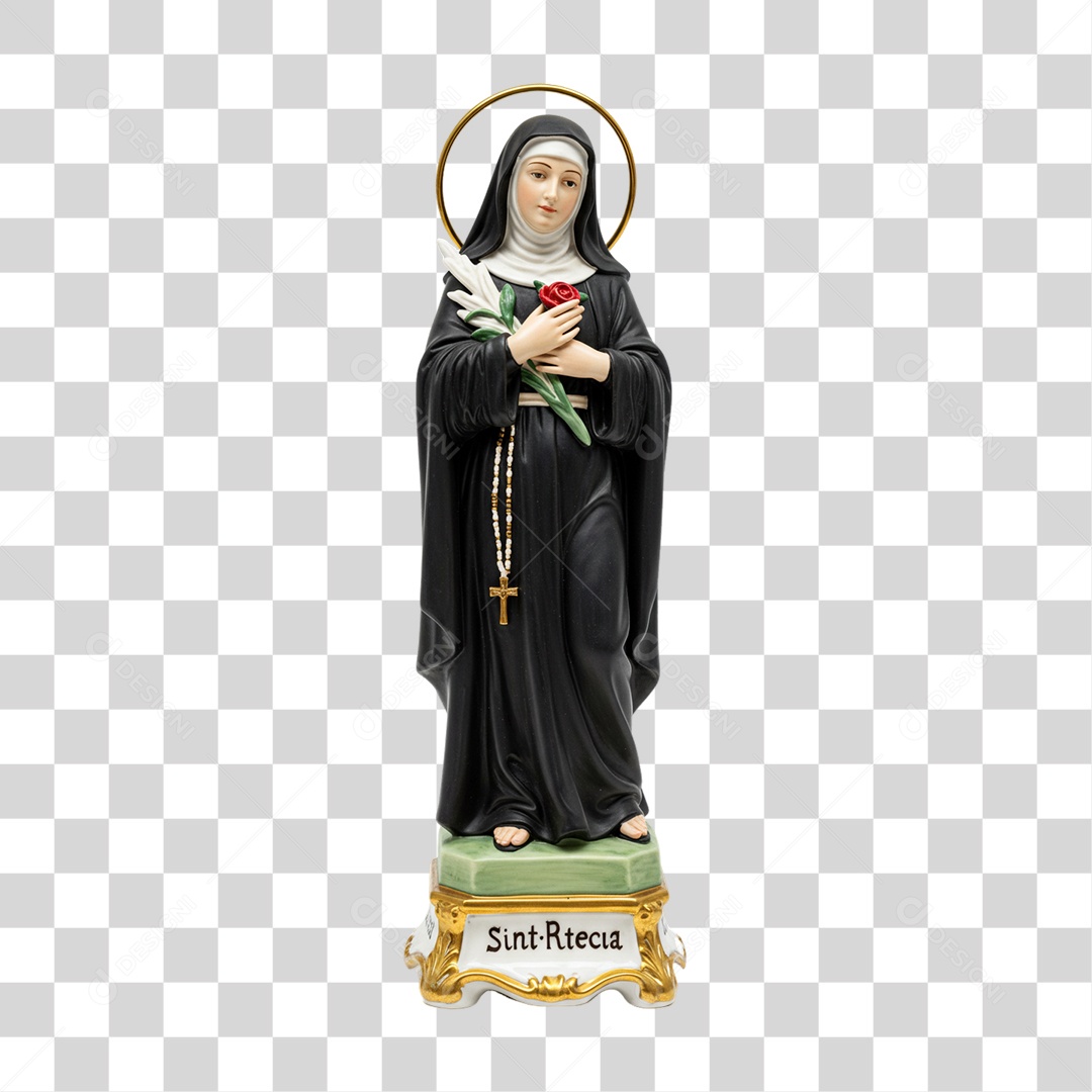 Imagem Semelhante a Santa Rita de Cássia PNG Transparente