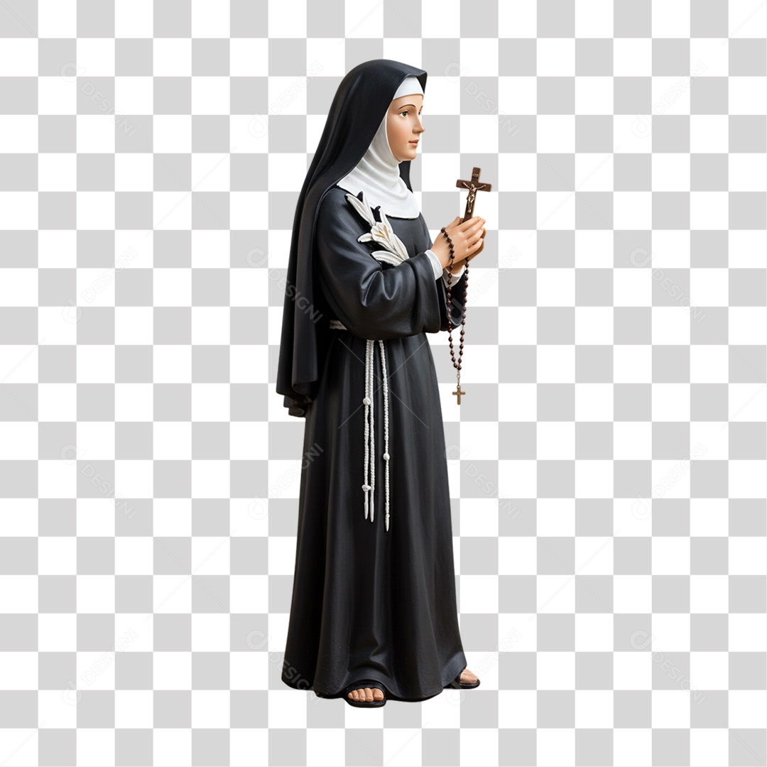 Imagem Semelhante a Santa Rita de Cássia PNG Transparente
