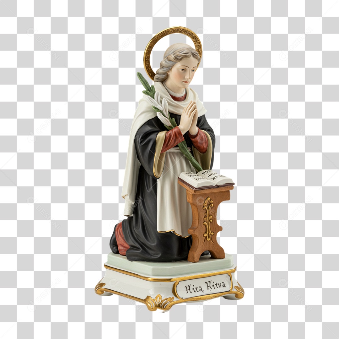 Imagem Semelhante a Santa Rita de Cássia PNG Transparente