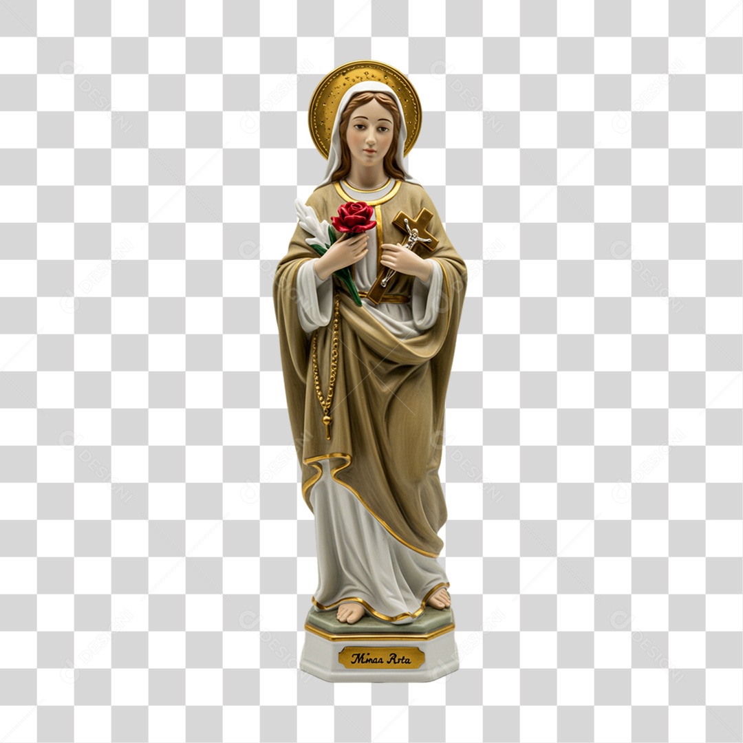 Imagem Semelhante a Santa Rita de Cássia PNG Transparente
