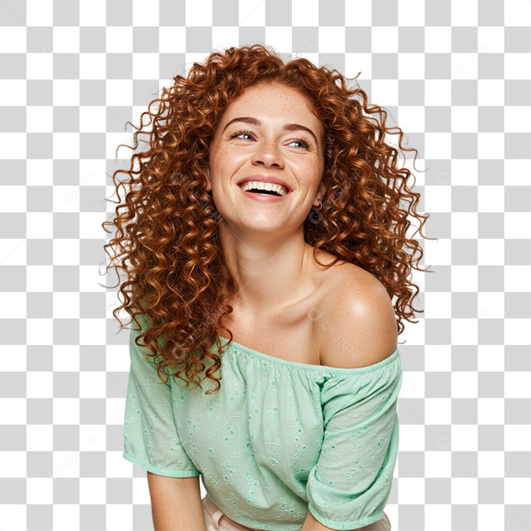 Jovem Modelo PNG Transparente