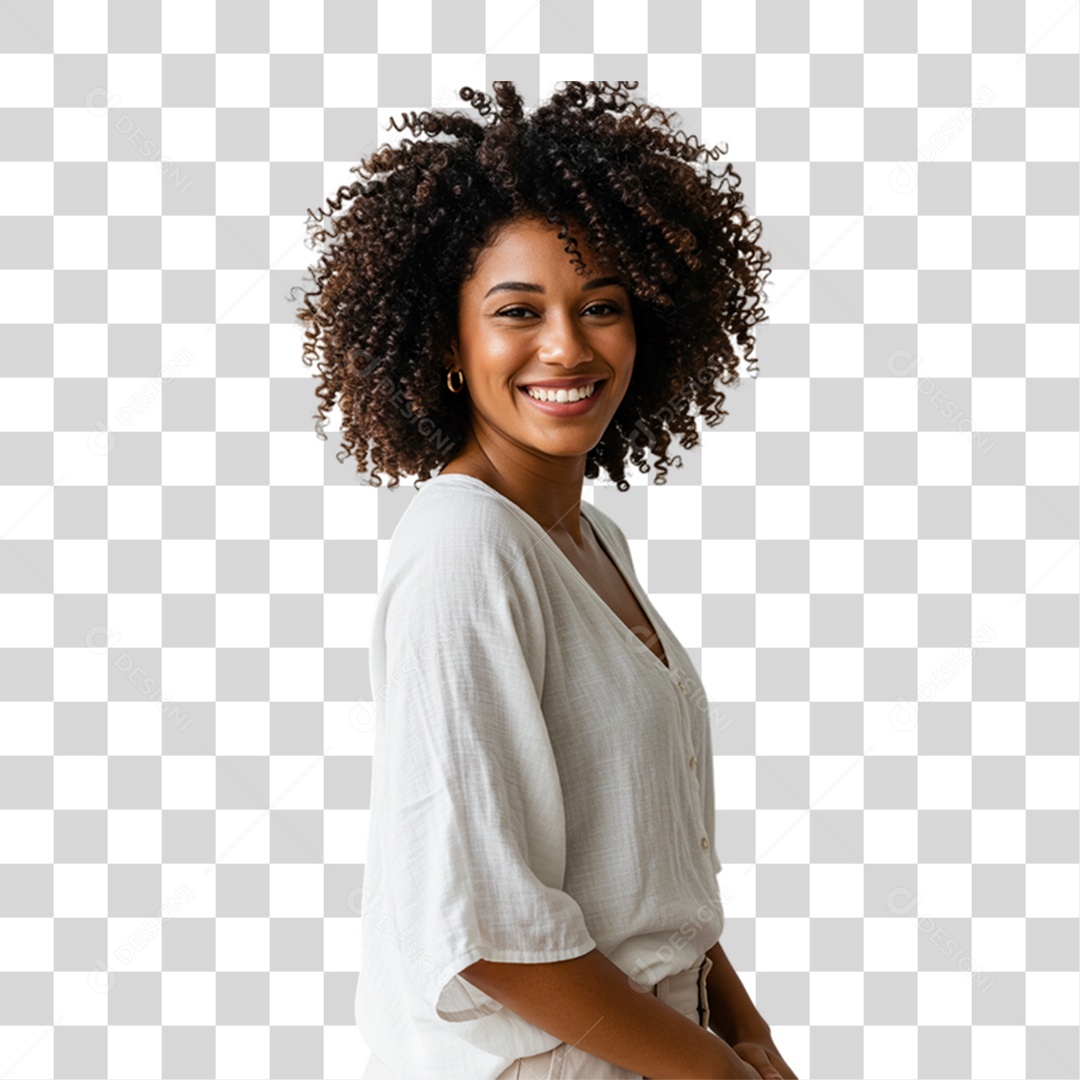 Jovem Modelo PNG Transparente