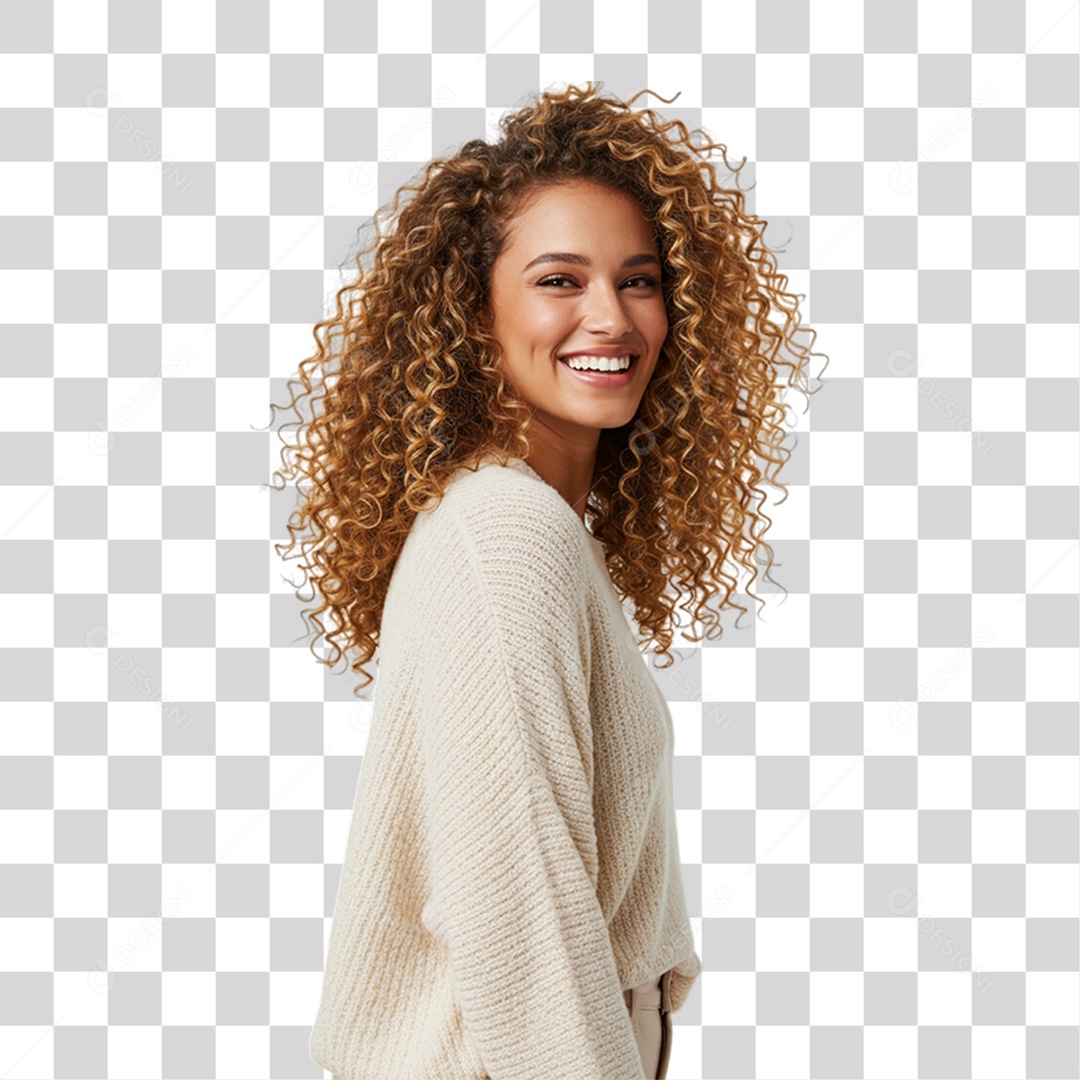 Jovem Modelo PNG Transparente