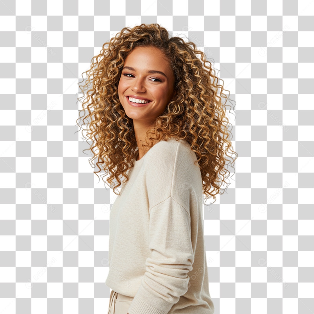Jovem Modelo PNG Transparente