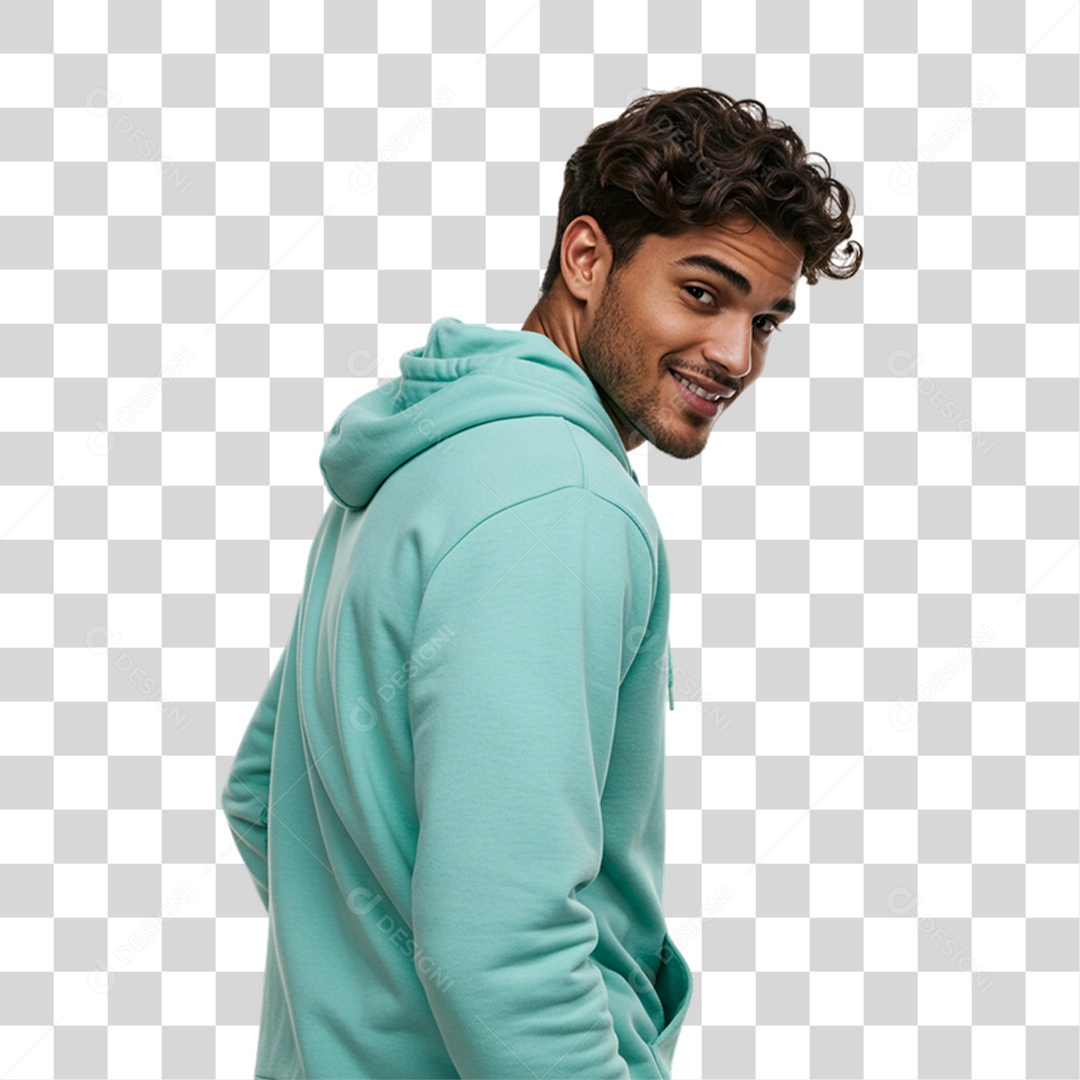 Jovem Modelo PNG Transparente