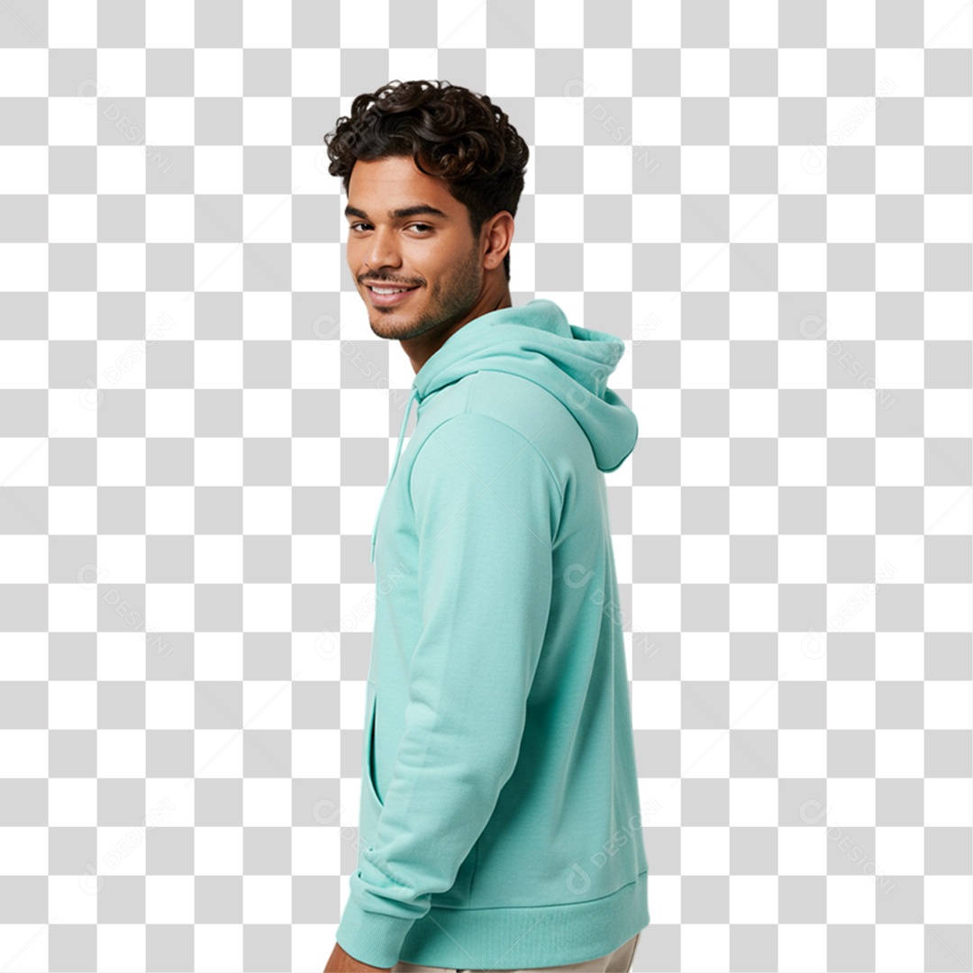 Jovem Modelo PNG Transparente