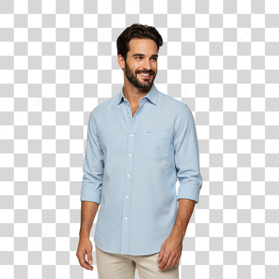 Homem Modelo PNG Transparente