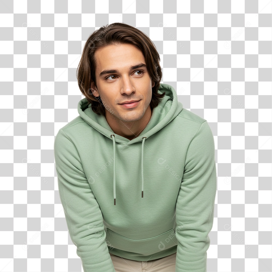 Jovem Modelo PNG Transparente