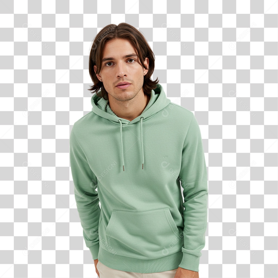 Jovem Modelo PNG Transparente