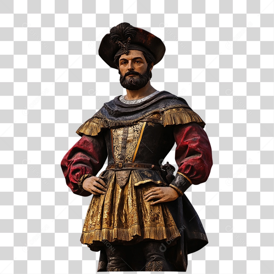 Imagem Semelhante a Pedro Alvares Cabral PNG Transparente