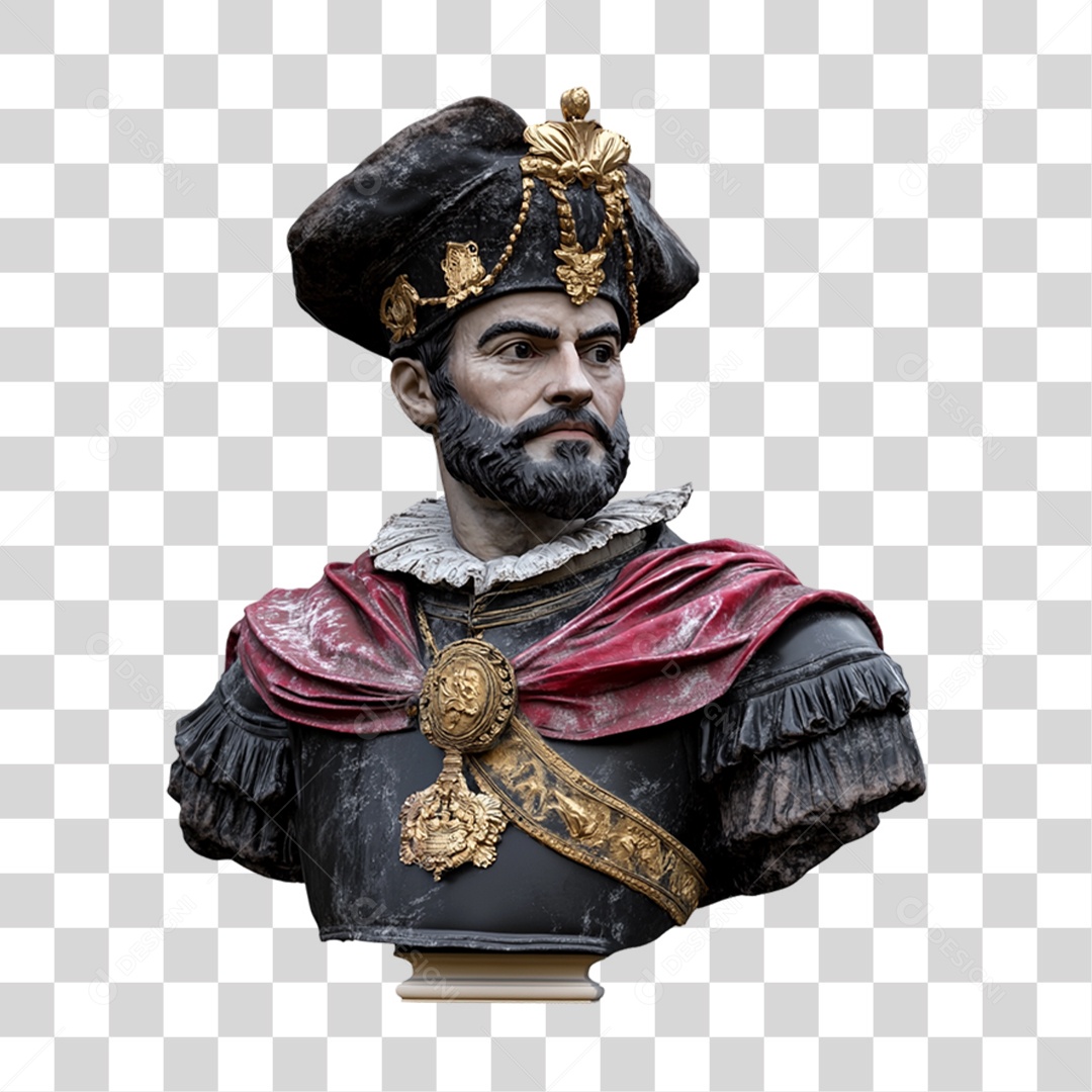 Imagem Semelhante a Pedro Alvares Cabral PNG Transparente