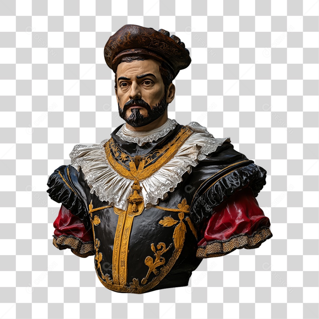 Imagem Semelhante a Pedro Alvares Cabral PNG Transparente