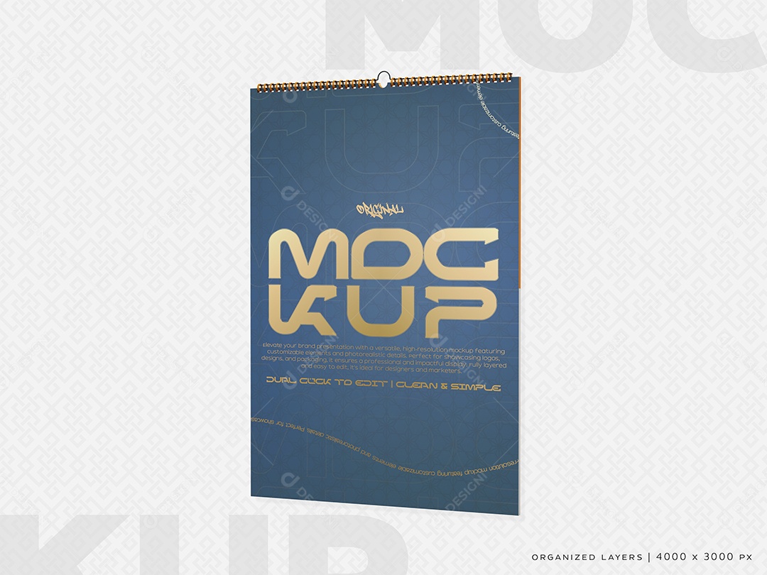 Mockup Panfleto PSD Editável