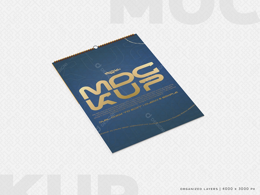 Mockup Panfleto PSD Editável