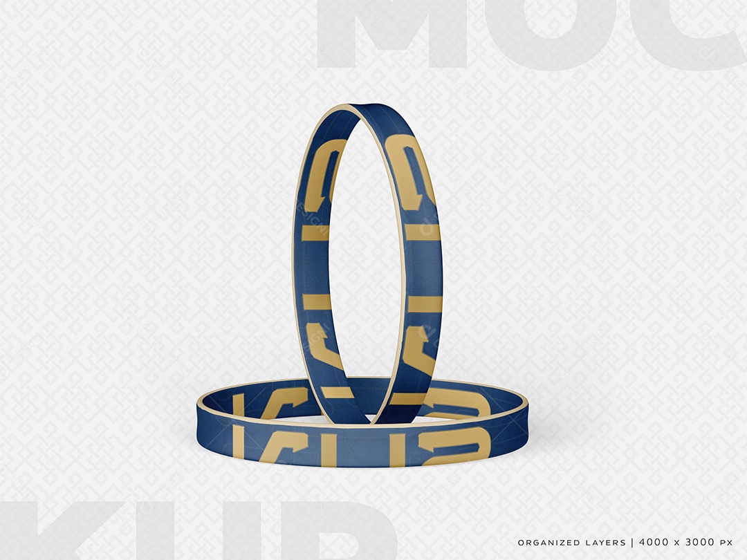 Pulseiras Mockup PSD Editável