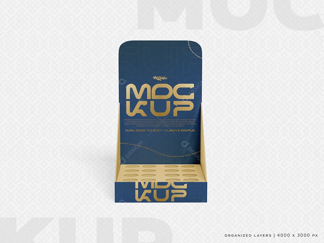 Expositor de Batom Mockp PSD Editável