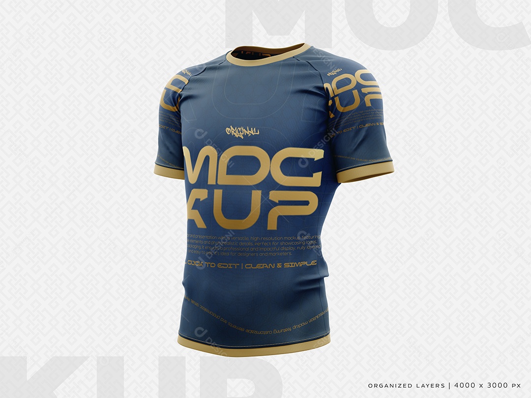 Camiseta Mockup PSD Editável
