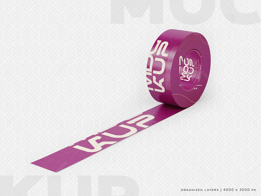 Fita Mockup PSD Editável